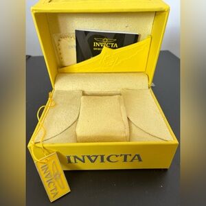 Invicta Watch Box with original tissue paper